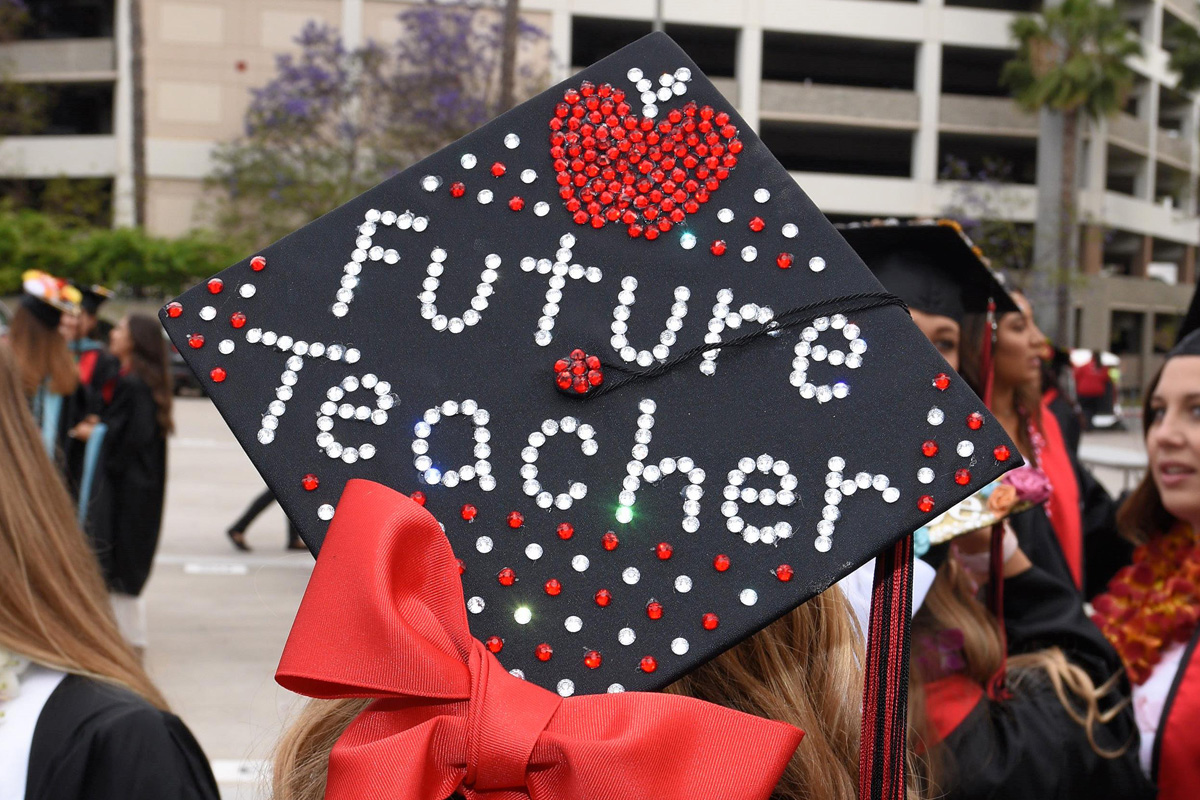 Future Teacher grad cap